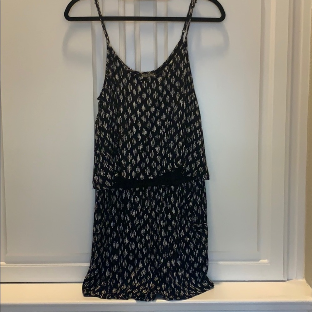Black & White Romper